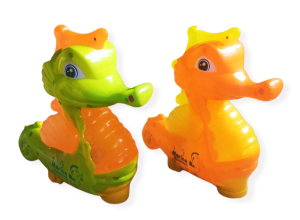 Walking Bump n Go B/O Animal Seahorse Toy with light and sound Marine Bioluminescent RC Figure
