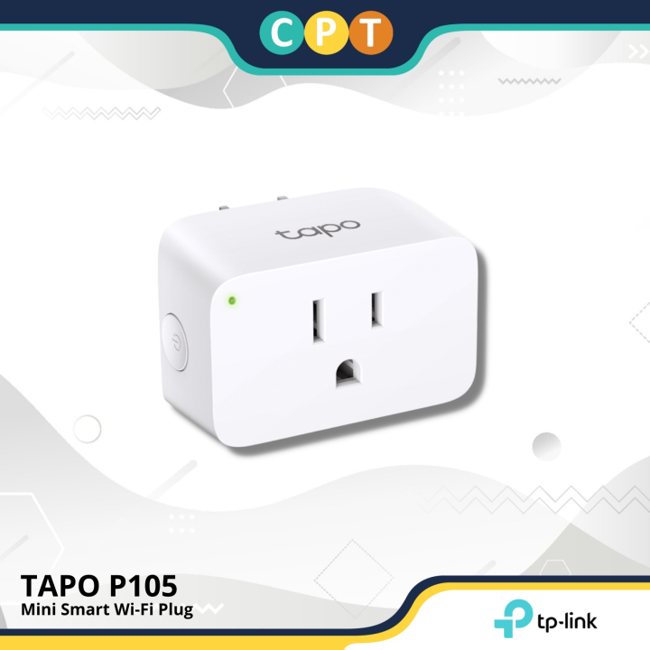 TP-Link Tapo P105 (2 Pack) Italian Smart Socket WiFi Smart Plug Voice Control Compatible with Alexa and Google Remote Control App Tapo Selection Time TP-Link Tapo P105 (2 Pack) Italian Smart Socket WiFi Smart Plug Voice Control Compatible with Alexa and Google Remote Control App Tapo Selection Time