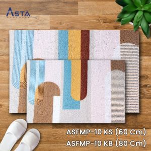 Asta Keset Kaki Anti Slip Serap Air PVC Bihun Tebal 40 x 60 cm | 50 x 80 cm