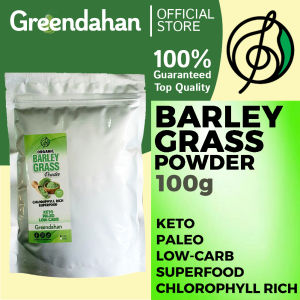 Greendahan Organic Barley Grass Juice Powder 100g - Unsweetened NON GMO