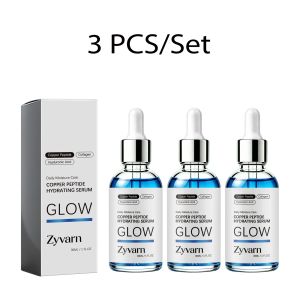 GHK-Cu Copper Peptide Serum with Hyaluronic Acid Soothe Sensitive Skin Barrier Repair Deep Hydration Moisturizing 30ml