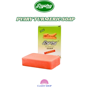 PYARY Turmeric Soap 75g for Anti-Acne Anti-Aging and Whitening