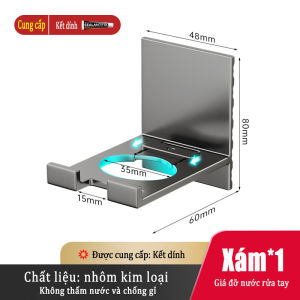 MEIDOO Giá Gắn Tường Không Cần Khoan Dùng Để Đựng gel Rửa Tay / Nước Rửa Chén Trong Nhà Bếp