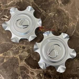 Logo chụp mâm ốp lazang bánh xe ô tô Lexus GX460 - Chất liệu nhựa ABS cao cấp