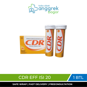 CDR EFF ISI 20 TABLET/VITAMIN C/DAYA TAHAN TUBUH/MEMELIHARA KESEHATAN