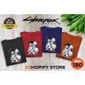 Cyberpunk 2077 - EDGERUNNERS Cotton T-shirt for men and women (Unisex) DTF print 1 Cheap. 