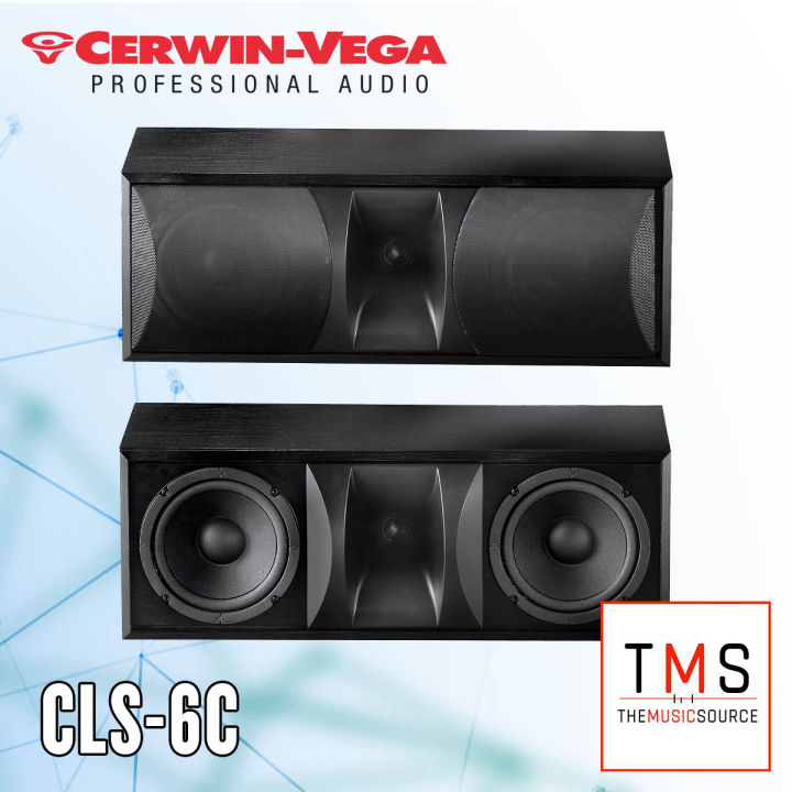 Cerwin vega center channel hot sale speaker