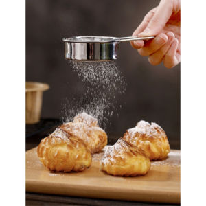 stainless steel strainer mini flour sieve