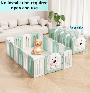 Foldable baby playpen indoor pet crate gate dog and Dog crate Pet Fence home pet fence kennel pet crate dog and cat bed