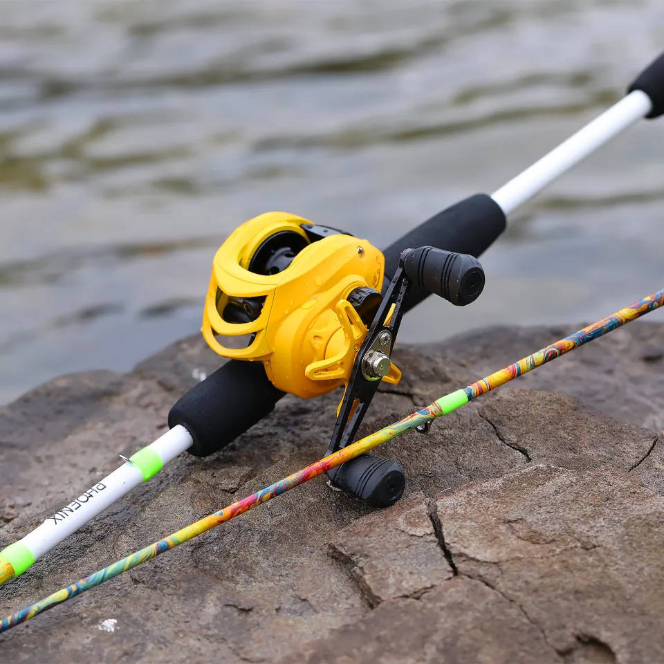 COD]Fishing Rod 1.8M High Carbon Rod Casting And Rod Spinning 2 Section EVA  Handle Batang Pancing