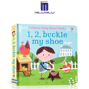 milu Board Book 1 2 Buckle my Shoe Toddler Nursery Rhyme Childrens Picture Book Usborne Toddler Picture Book 3 To 6 Years old
