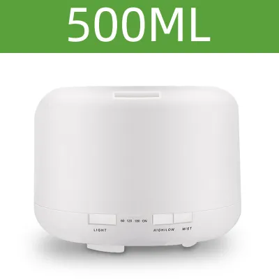 MUJI Home Silent Air Purification Ultrasonic Humidifier Colorful Remote Control Essential Oil Aromatherapy Machine Air Purifiers