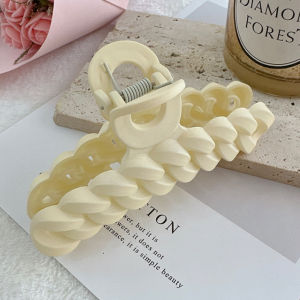 Harga Grosir - Jepit Rambut Korea / Dewasa Jedai Model Kepang / Jepit Motif Rantai Hair Claw Clip