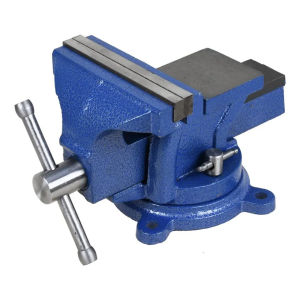 Ragum Meja 5 Inch 125mm Catok Paron Bench Vise Heavy Duty Swivel Base Putar 360 Derajat Alat Penjepit Besi Bengkel Teknik Otomotif Kuat Kokoh 5.3kg