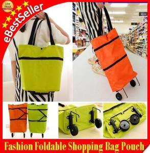 SALE Portable Tote Bag Folding Grocery Shopping Cart Foldable Rolling Bag With Wheels Trolley Bags Handbag Organizer Market Luggage Reusable All of needs in Shopping Travelling Vacations Camping Hiking Beach Play Picnic Laundry Luggage School Supplies