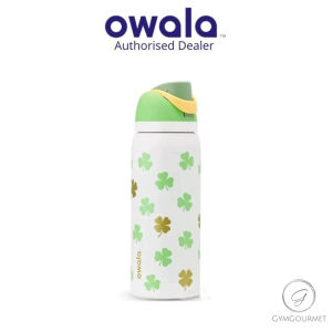 Owala FreeSip 24/32Oz Leak-Proof Stainless Steel Insulated Water Bottle with Push-Button Spout CNY Gift Set