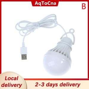 [COD] AqToCna Ship within 24 hours LED Lantern Portable Camping Lamp Mini Bulb LED USB Power 3W 5W 7W 9W 12W