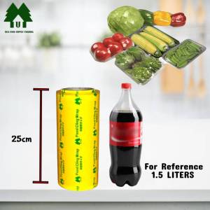 Food Grade Plastic Food Wrap Cling Wrap   Food Packaging /Cling Film cutter