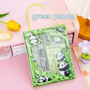 6-piece student stationery set gift box activity prize cartoon gift box three-dimensional childrens pencil set high-value gift package