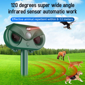 Panlabas Na Solar & Ultrasonic Animal Repeller: A Comprehensive Guide