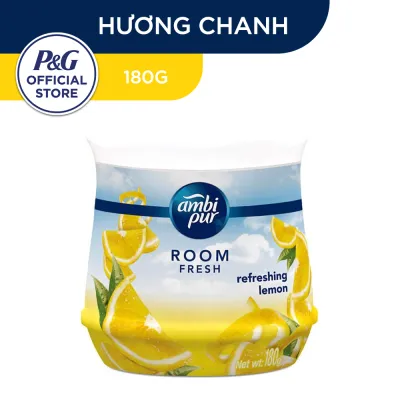 Sáp Thơm AMBI PUR Khử Mùi Hương Chanh Tươi Mát 180g