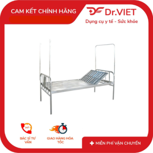 Giường nâng đầu+ nệm+ thanh chắn + bánh xe- DCG43- Đức Cường