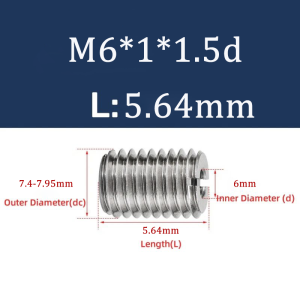 20Pcs Threaded Insert M6/M8 304 Stainless Steel Thread Repair Recoil Kit Threaded Sleeves Coiled Wire Screw Tap