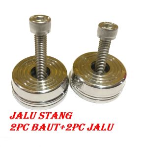 BANDUL JALU STANG STAINLIS NMAX PCX AEROX VARIO BEAT MIO SCOOPY FREEGO VIXION SCORPIO MEGAPRO CBR CB150R VERZA SMASH JALU UNIVERSAL YAMAHA HONDA SUZUKI KAWASAKI