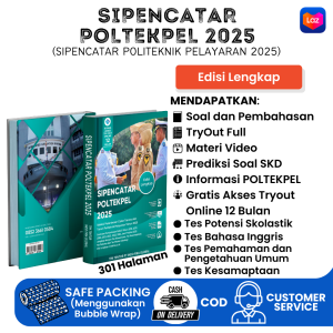 Buku Terbaru SIPENCATAR POLTEKPEL (Edisi Lengkap + Gratis Akses Online) Sesuai Dengan Kisi-kisi Terbaru Sipencatar POLTEKPEL