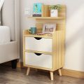 Hailey0  Kabinet Sisi Katil Nordic Bilik Tidur Kabinet Penyimpanan Tepi Katil Moden Rak Mudah Berbilang Lapisan Kabinet Penyimpanan Jimat Kabinet Kecil 6F3G4. 