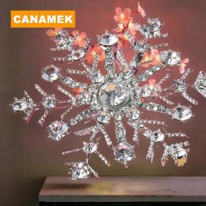 【CANAMEK】 Fashion Luxury Rhinestone Snowflake Brooches For Women Clothing Coat Jewelry Accessories Gifts