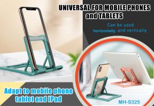 Universal Adjustable Folding Mobile Phone & Tablet Holder MH-S325