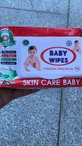 Khăn ướt Baby wipes (combo 10 gói hàng công ty)