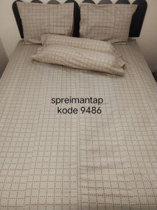 sprei 160x200x30 bahan eks perca MyLove potongan kain panjang