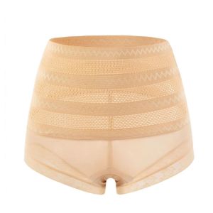 oobest 【จัดส่ง 2-3 วัน】ซื้อ 1 ใช้ 1 กางเกง ใน ลูกไม้ ชุดชั้นในคอร์เซตเอวสูง กางเกงอัดที่ระบายอากาศ ท้องลดกางเกงมุมแบน กางเกงยกร่างกาย กางเกง shapewear