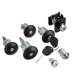 Upgraded Anti Theft Lock Cylinder Kit For MK6 Includes Ignition Switches & Replacement Keys 4359018 YC15V22050YG 4119503