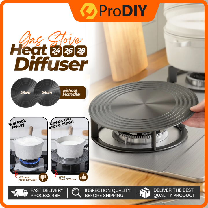 PRODIY Heat Diffuser For Gas Stove Cookware Set Stove Alas Dapur Gas  Defrost Plate Kitchen Dapur Gas 3 Size