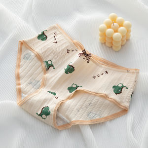 GW - Celana Dalam Wanita Korea Motif Lucu Imut Katun Import CD Undies Dewasa S26
