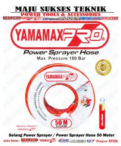 YAMAMAX PRO Selang Power Sprayer Steam  Cuci Mobil  dan Motor 50M /  Power sprayer Hose 50Meter