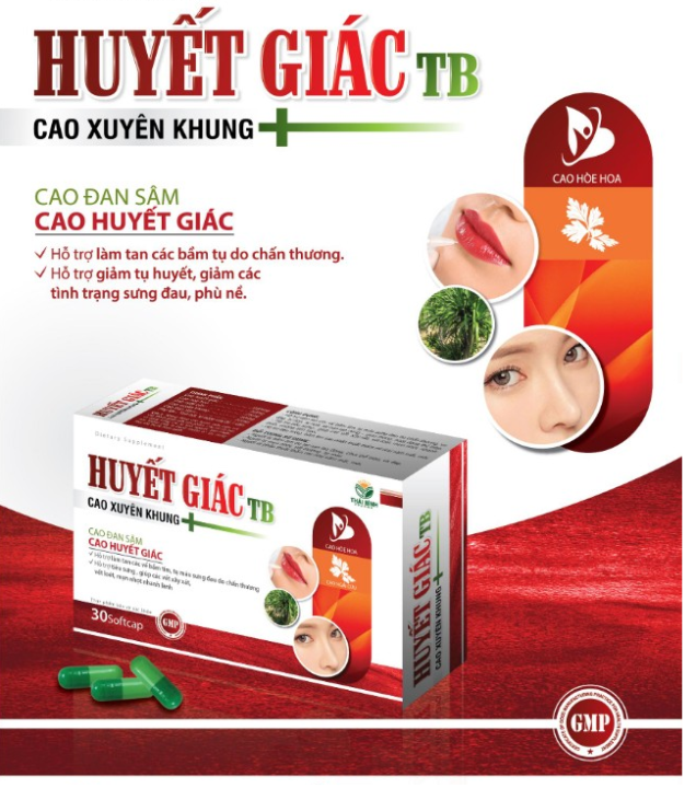 Huyết Giác TB (Long Huyết PH) – Giúp Tan Vết Bầm Tím, Mau Lành Vết ...