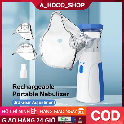 Máy xông khí dung cho bé Máy Khí Dung Xông Mũi Họng Cầm Tay Giúp Vệ Sinh Mũi Họng Thích hợp cho trẻ em và người lớn