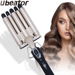 Hair Curling Iron Ceramic Styling Tools Hair Curler Hair Waver High Quality Professional Pear Flower Cone Electric five