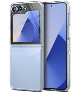RINGKE® FUSION Samsung Galaxy Z Z Flip 7 FE/ Flip 6 Minimalist No-Case Look Premium PC with Non-Slip Pad Lightweight Protective Case