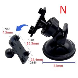 Giá đỡ camera hành trình cho xe hơi ô tô có giác hút xoay (mẫu N) hít kính