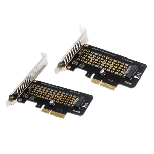 Plugs and Play PCIE to NVME M.2 SSDs Adapter for Easy Installation on Computer Motherboards Improved Storage Capacity