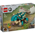 LEGO Jurassic World 76962 Baby Bumpy: Ankylosaurus  (358 Pieces) Mainan Balok (7 Tahun+). 