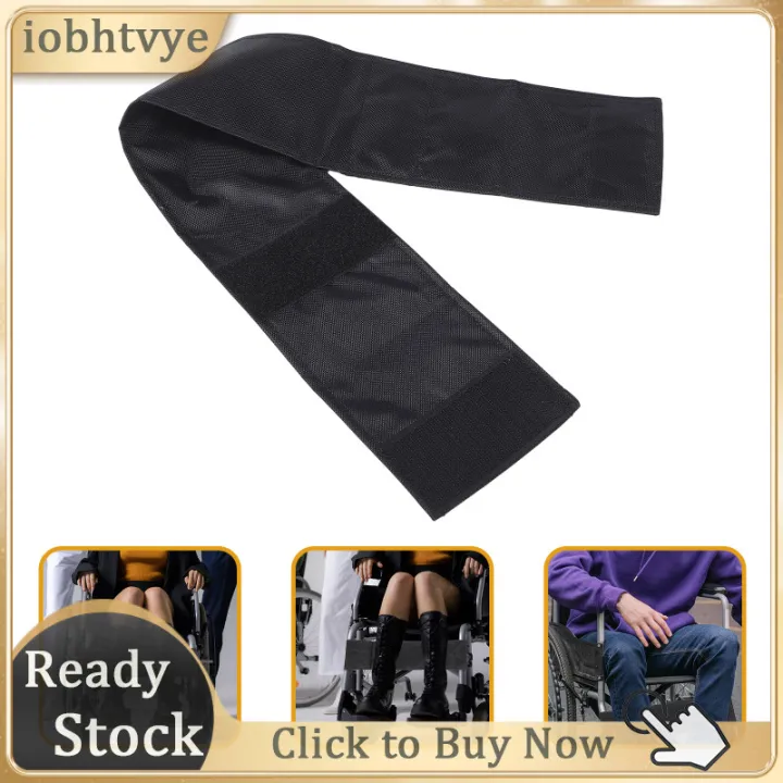 iobhtvye [Ready Stock] Wheelchair Leg Rest Pad Calf Rest Strap Leg Support Pad Strap Oxford Cloth Calf Guard