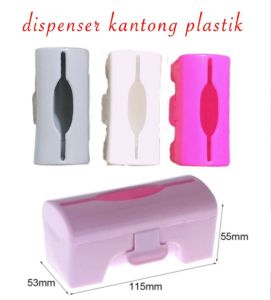 Dispenser Plastik Roll Tempel / Tempat Plastik Sampah Roll Holder Plastik Sampah