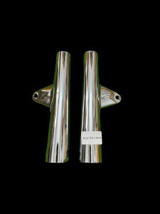 Cặp tai thỏ phuộc trước xe 67 inox xi ken và màu Đỏ