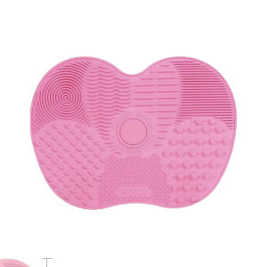 Soft Beauty Tool Scrub Pad High Quality Silicone Makeup Brushes Cleaner And Rinsing Pad